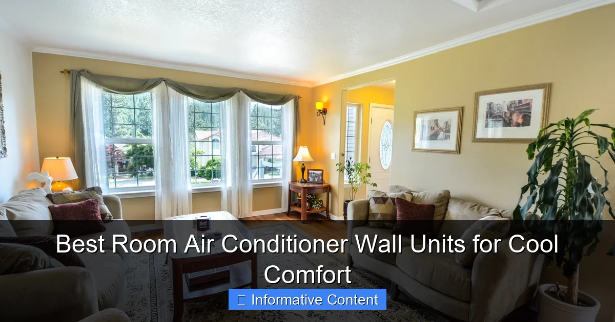 Best Room Air Conditioner Wall Units for Cool Comfort