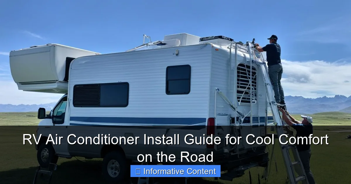 RV Air Conditioner Install Guide for Cool Comfort on the Road