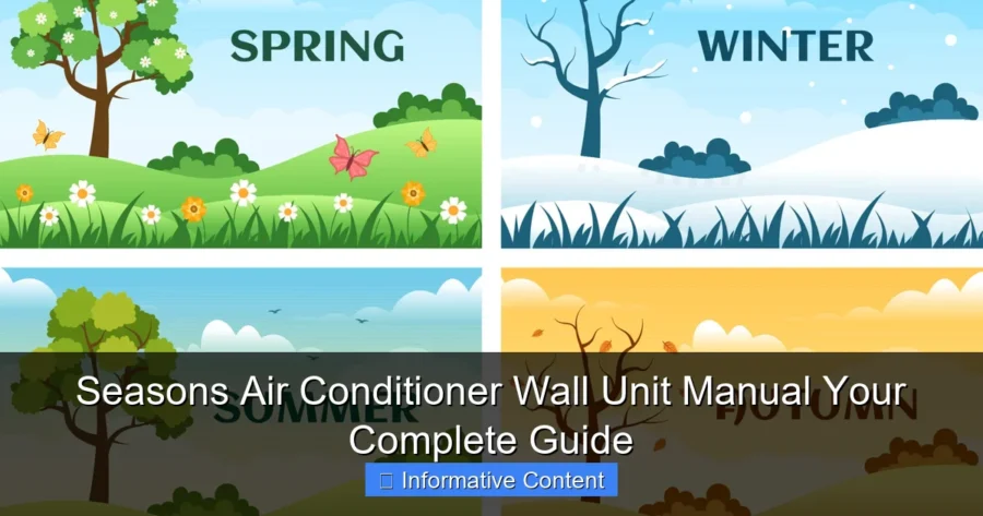 Seasons Air Conditioner Wall Unit Manual Your Complete Guide