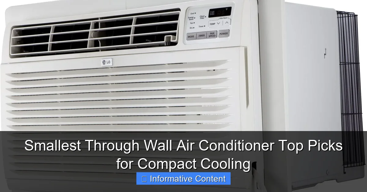 Smallest Through Wall Air Conditioner Top Picks for Compact Cooling