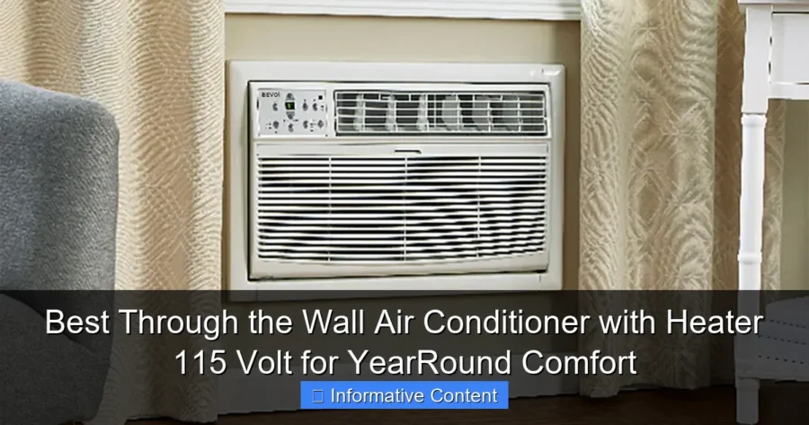 Best Through the Wall Air Conditioner with Heater 115 Volt for YearRound Comfort