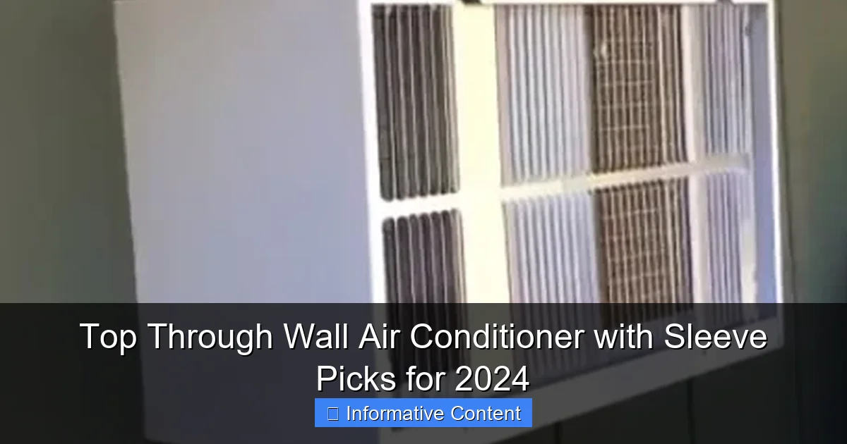 Top Through Wall Air Conditioner with Sleeve Picks for 2024