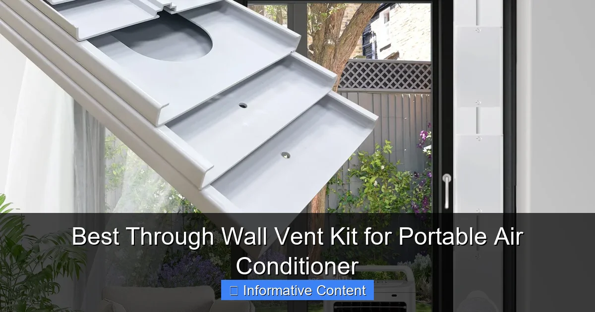 Best Through Wall Vent Kit for Portable Air Conditioner