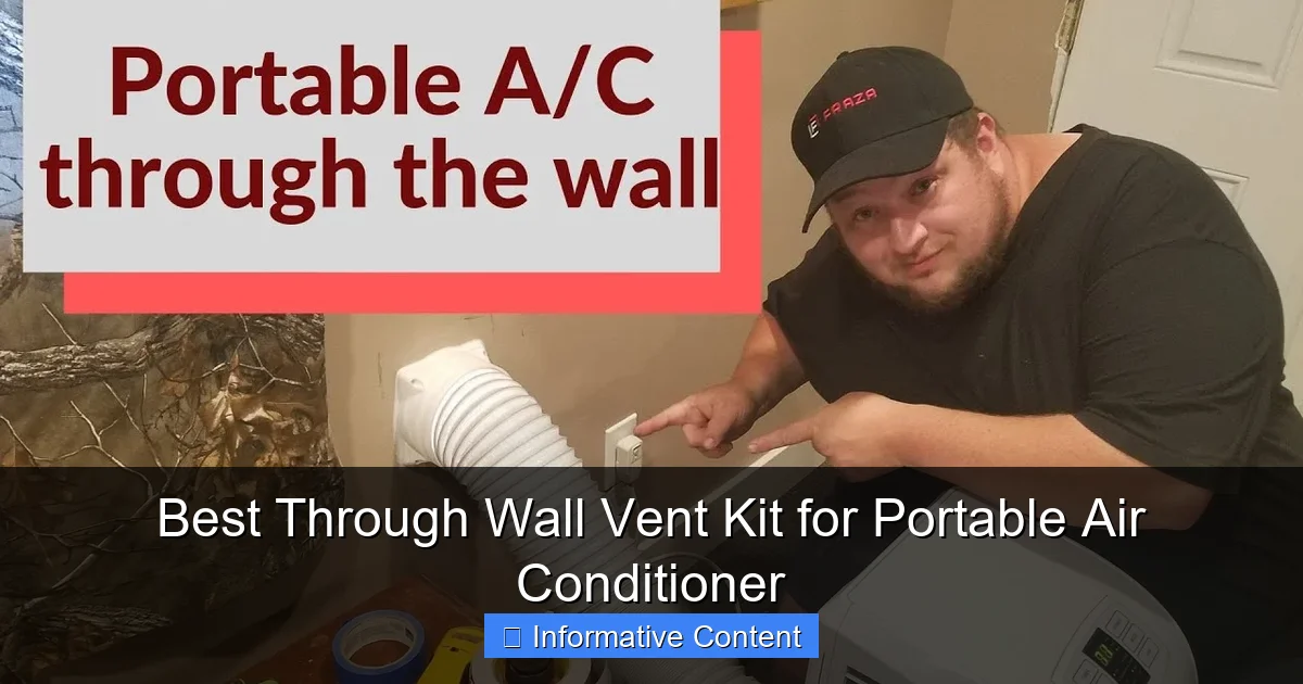 Best Through Wall Vent Kit for Portable Air Conditioner