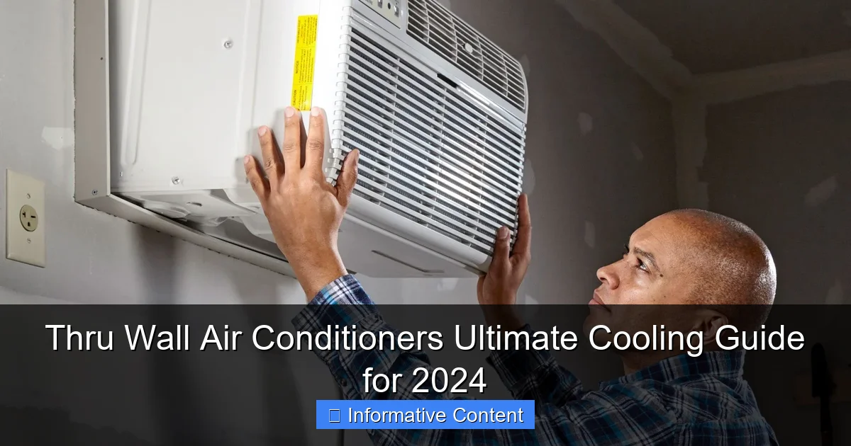 Thru Wall Air Conditioners Ultimate Cooling Guide for 2024