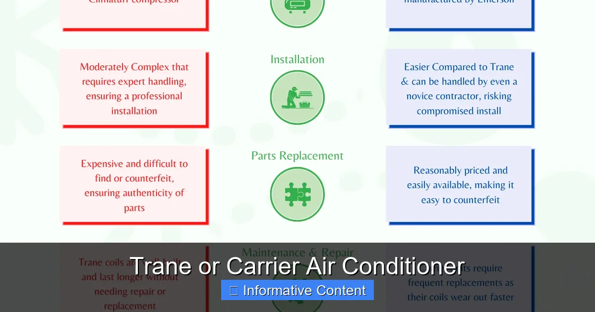 Trane or Carrier Air Conditioner