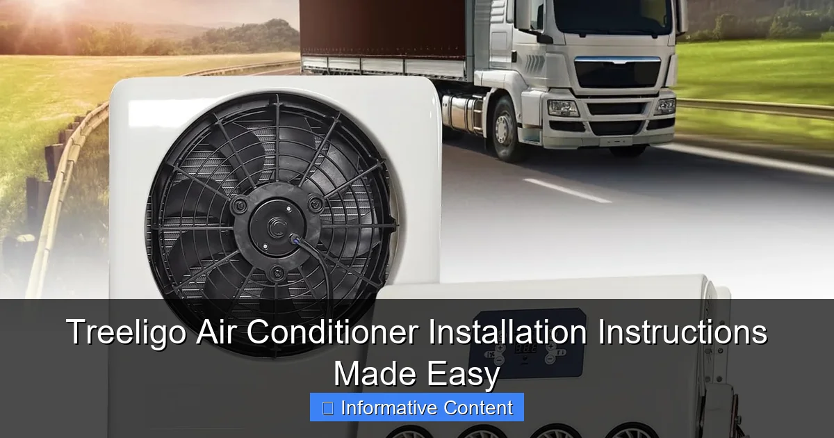 Treeligo Air Conditioner Installation Instructions Made Easy