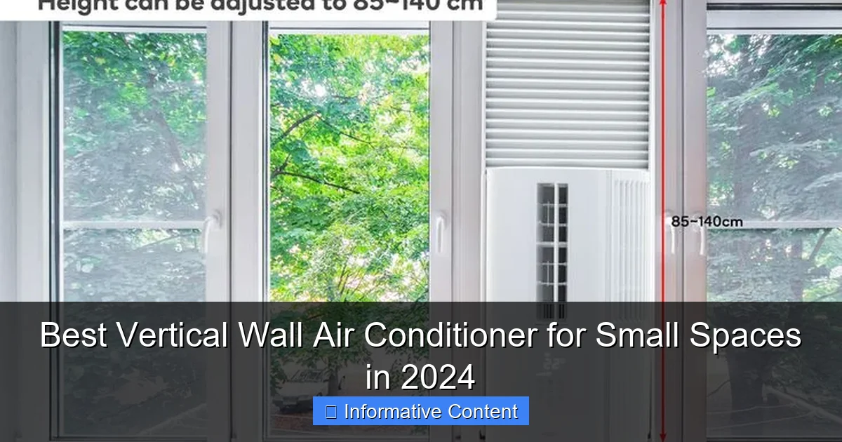 Best Vertical Wall Air Conditioner for Small Spaces in 2024