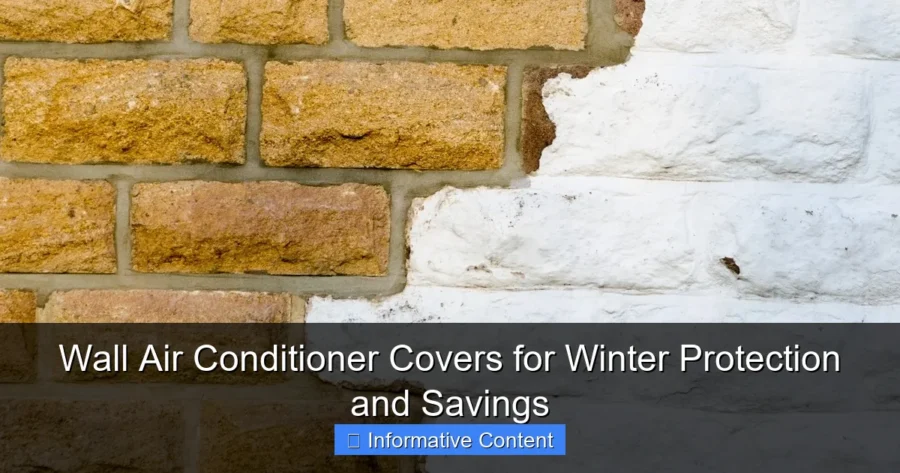 Wall Air Conditioner Covers for Winter Protection and Savings
