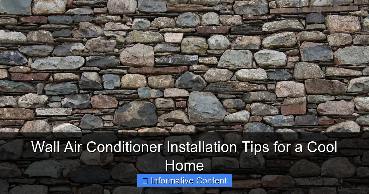 Wall Air Conditioner Installation Tips for a Cool Home