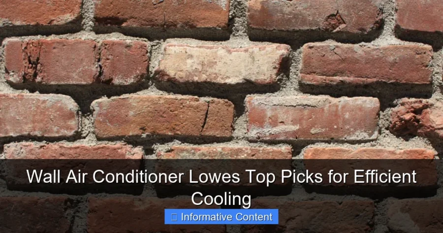 Wall Air Conditioner Lowes Top Picks for Efficient Cooling