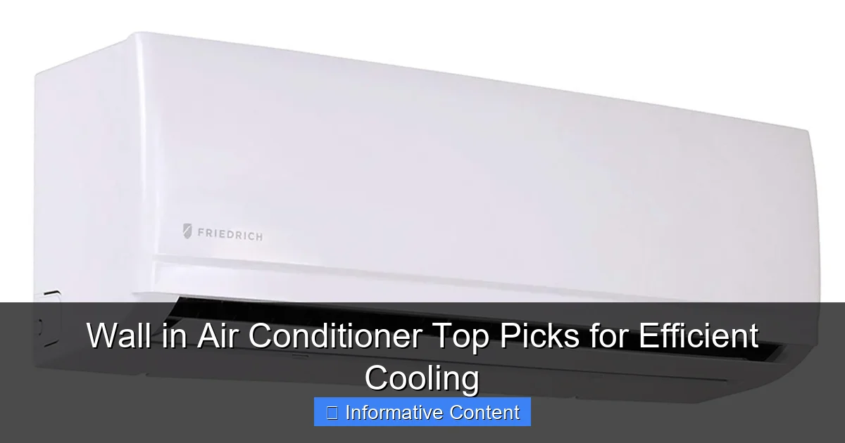 Wall in Air Conditioner Top Picks for Efficient Cooling