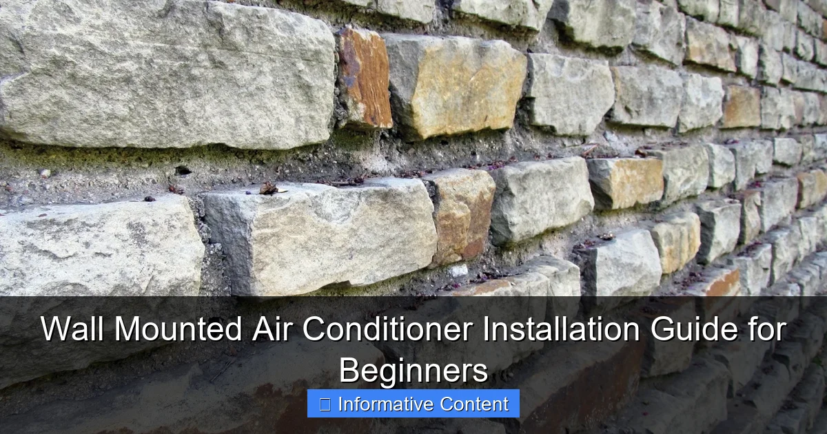 Wall Mounted Air Conditioner Installation Guide for Beginners