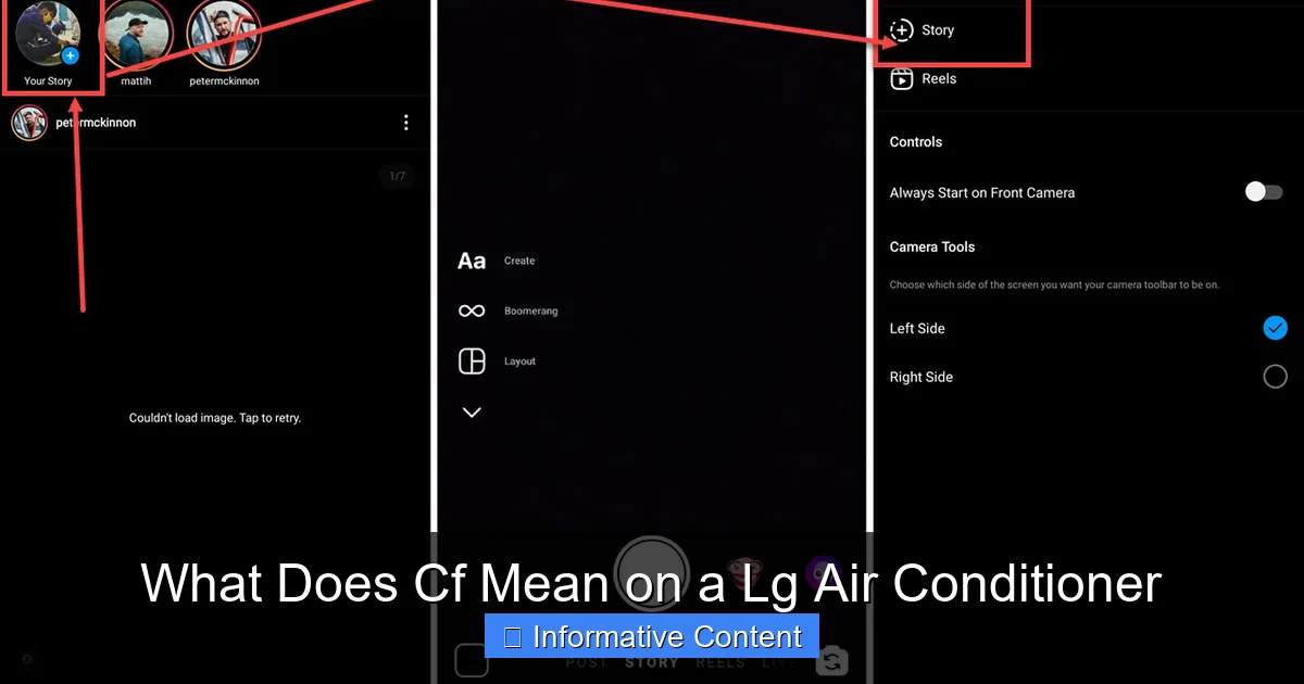 What Does Cf Mean on a Lg Air Conditioner