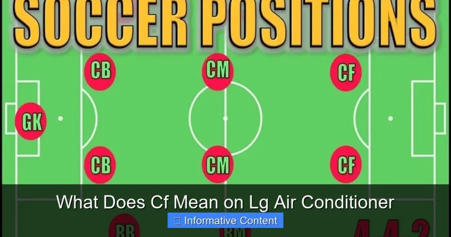 What Does Cf Mean on Lg Air Conditioner