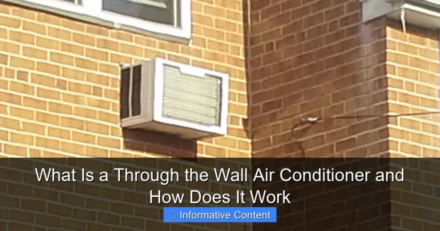 What Is a Through the Wall Air Conditioner and How Does It Work