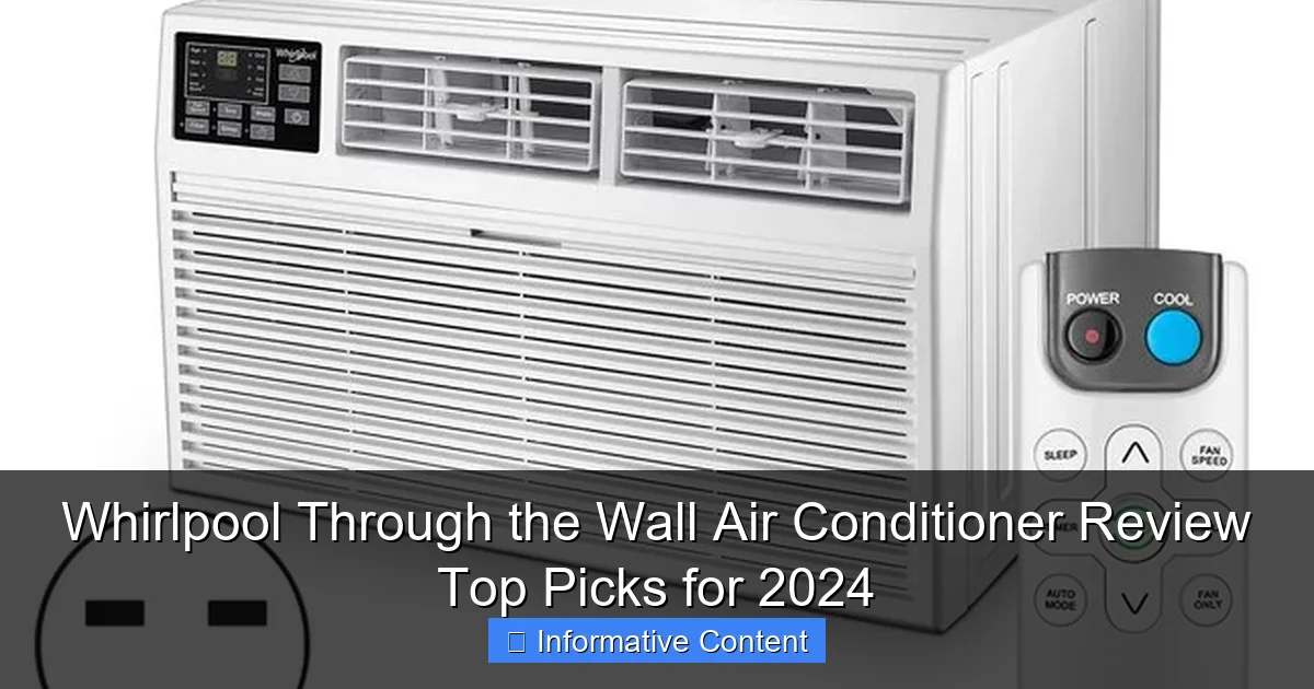 Whirlpool Through the Wall Air Conditioner Review Top Picks for 2024
