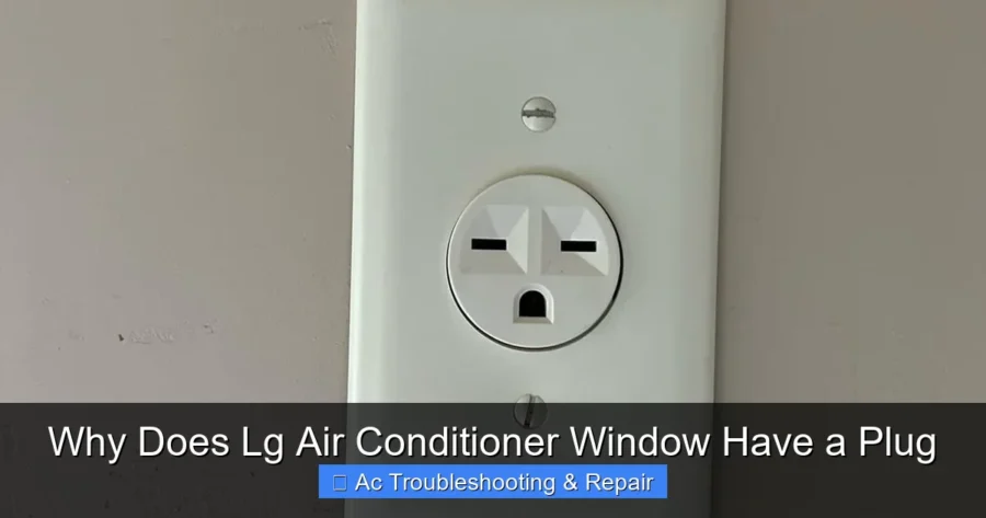 Why Does Lg Air Conditioner Window Have a Plug