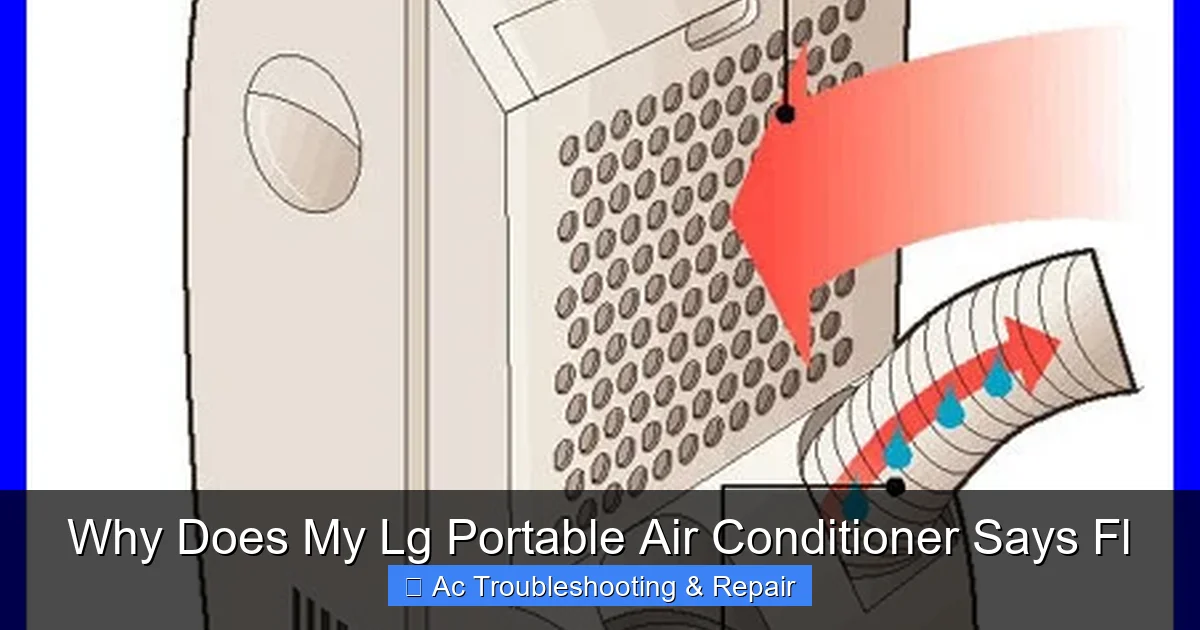 Why Does My Lg Portable Air Conditioner Says Fl