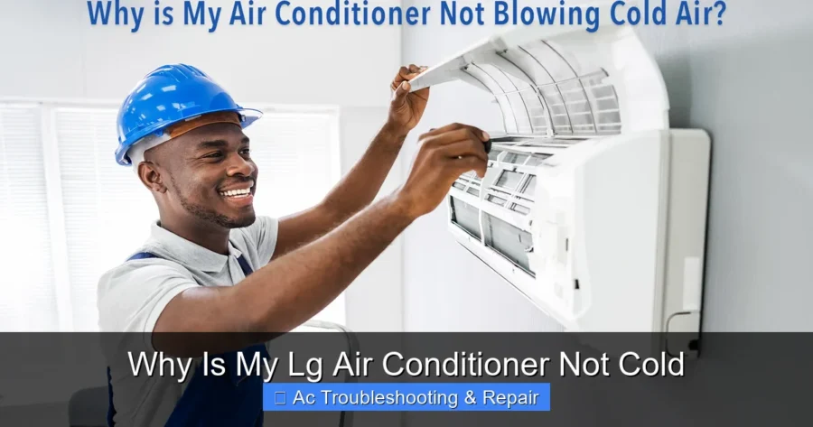 Why Is My Lg Air Conditioner Not Cold
