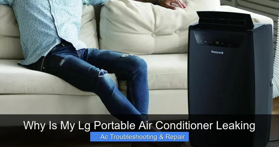 Why Is My Lg Portable Air Conditioner Leaking