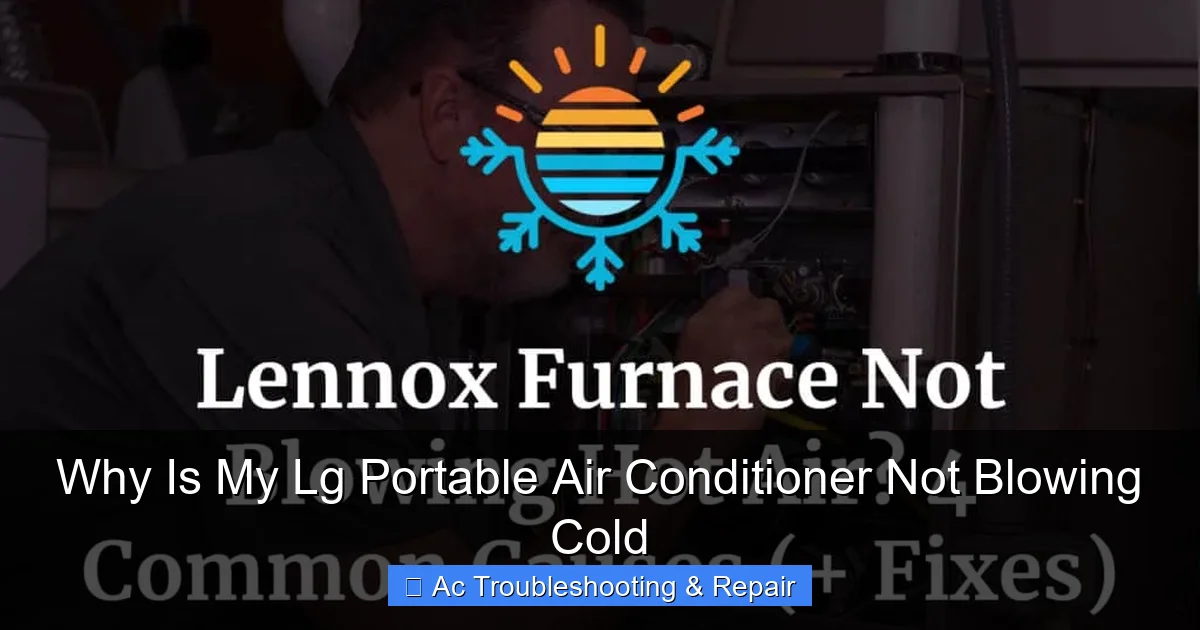 Why Is My Lg Portable Air Conditioner Not Blowing Cold