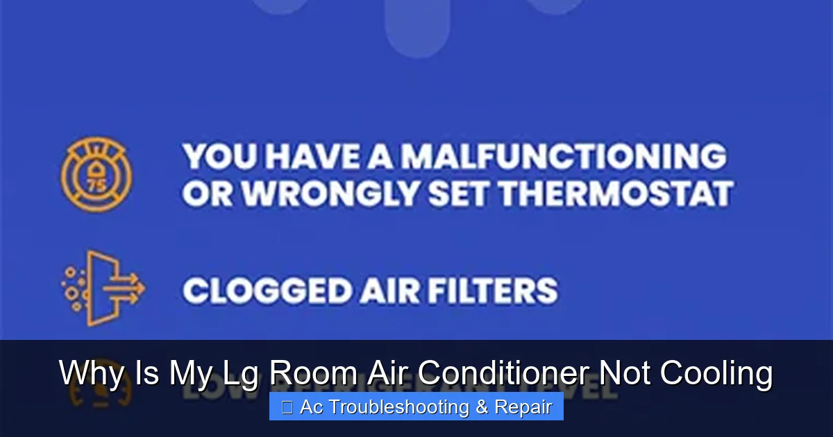 Why Is My Lg Room Air Conditioner Not Cooling