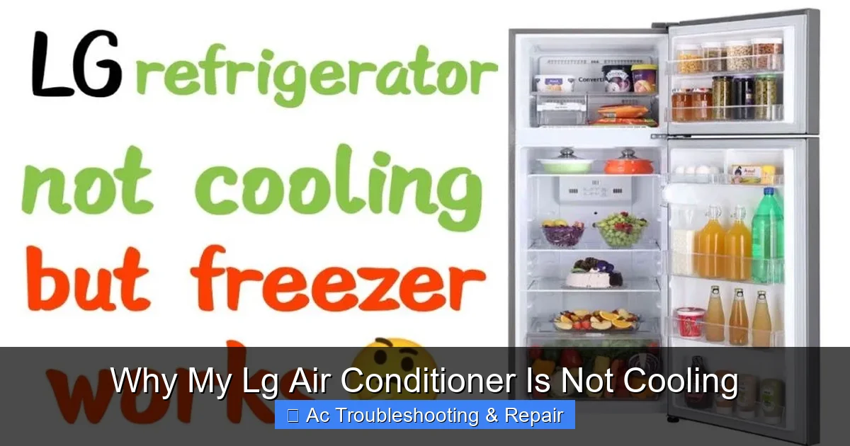 Why My Lg Air Conditioner Is Not Cooling
