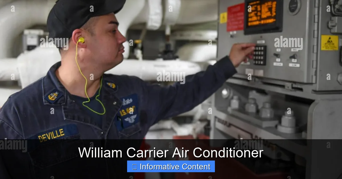 William Carrier Air Conditioner
