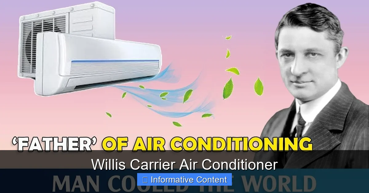 Willis Carrier Air Conditioner