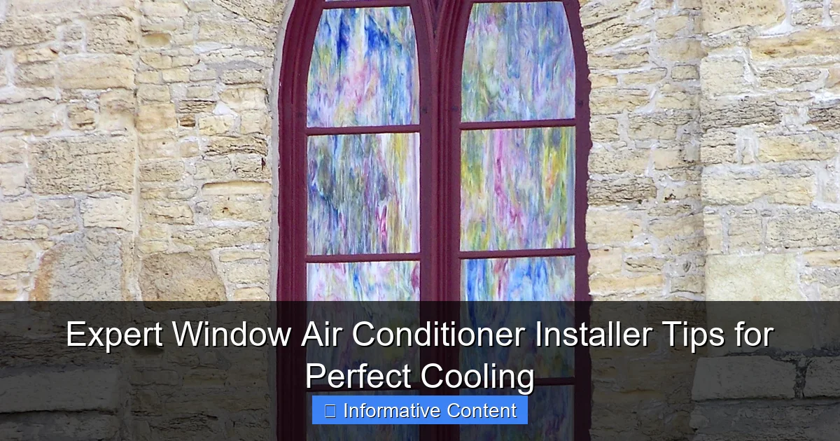Expert Window Air Conditioner Installer Tips for Perfect Cooling