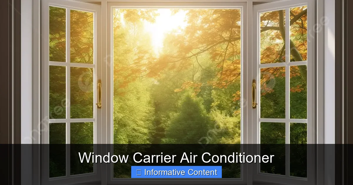 Window Carrier Air Conditioner