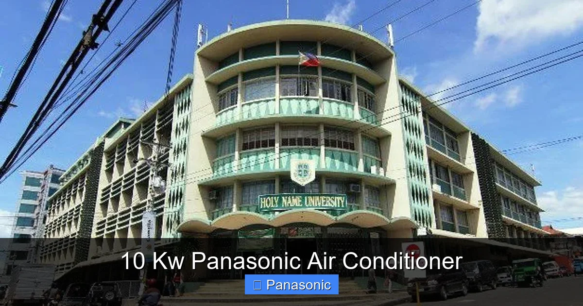 10 Kw Panasonic Air Conditioner