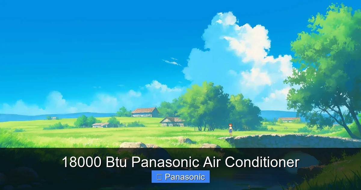 18000 Btu Panasonic Air Conditioner