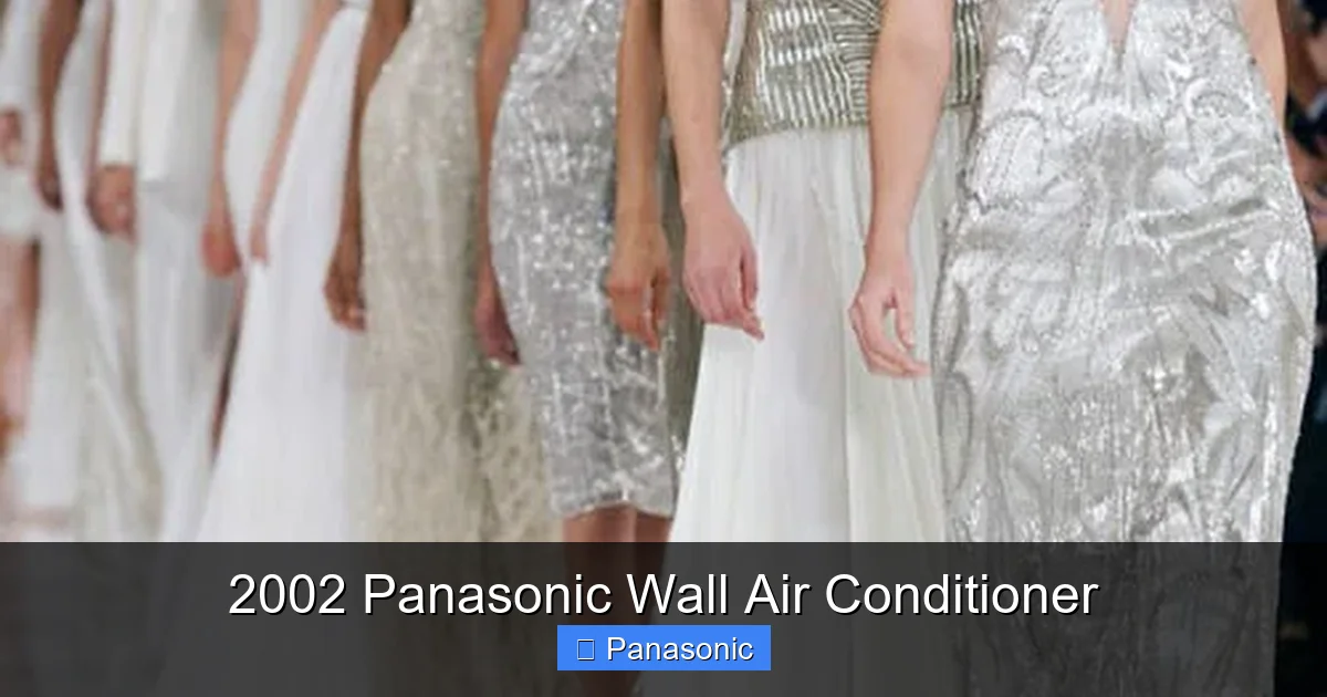 2002 Panasonic Wall Air Conditioner