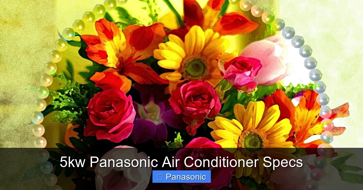 5kw Panasonic Air Conditioner Specs