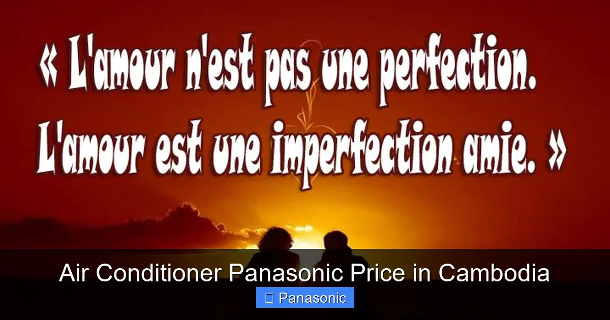 Air Conditioner Panasonic Price in Cambodia