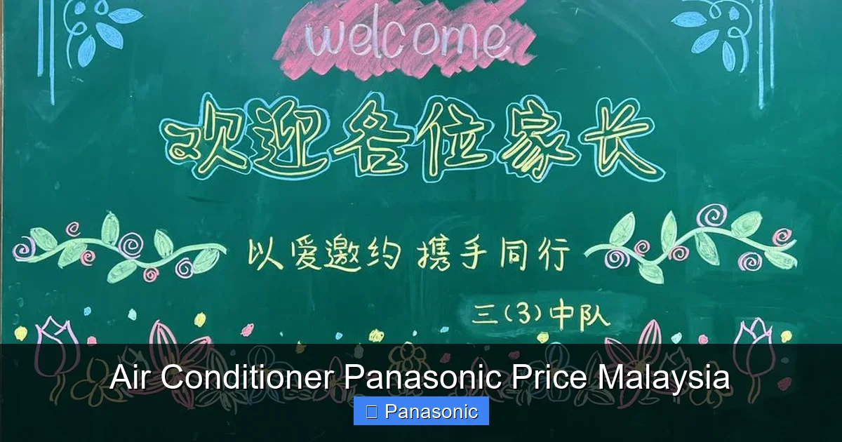 Air Conditioner Panasonic Price Malaysia