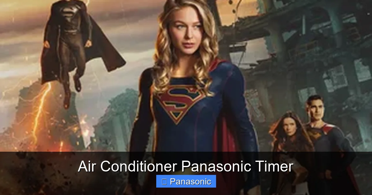 Air Conditioner Panasonic Timer