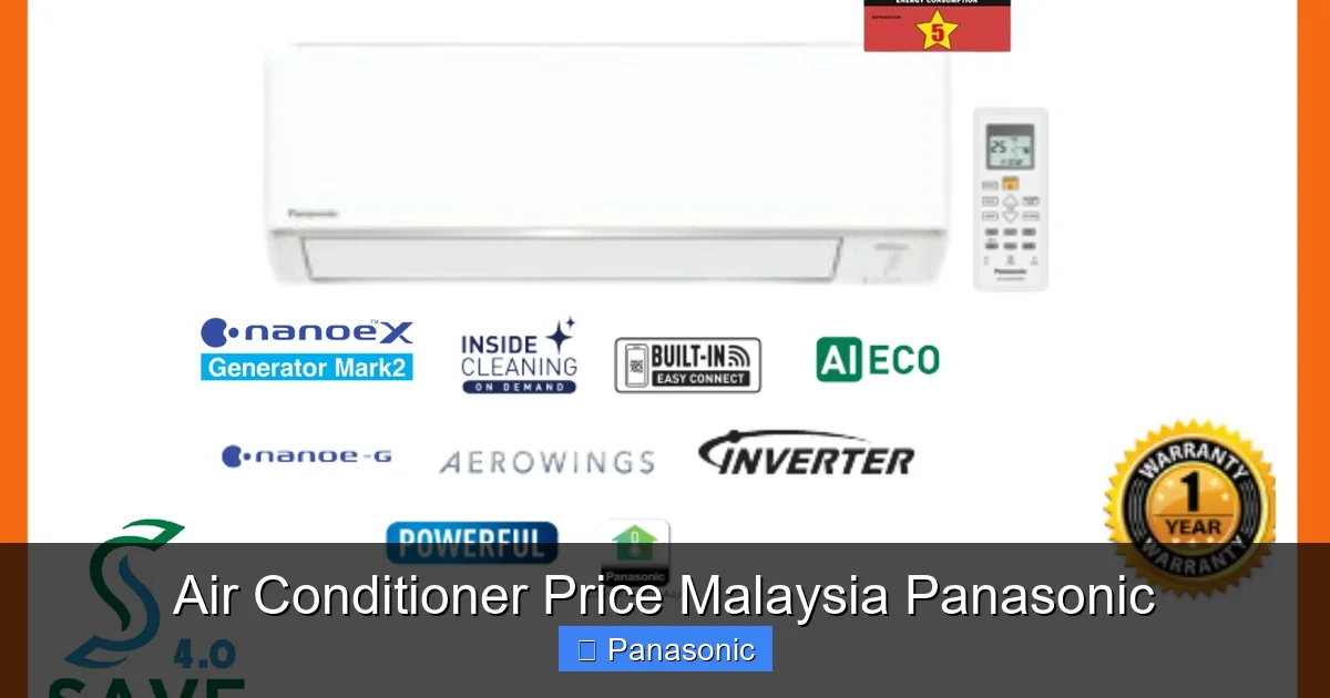 Air Conditioner Price Malaysia Panasonic