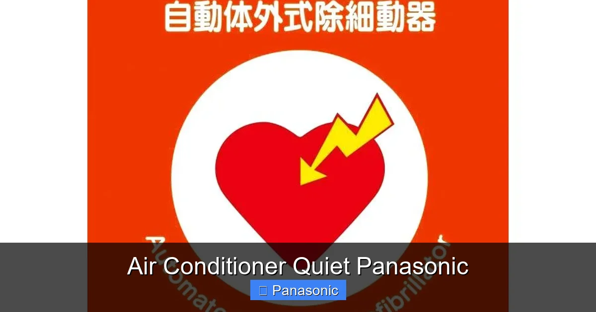 Air Conditioner Quiet Panasonic