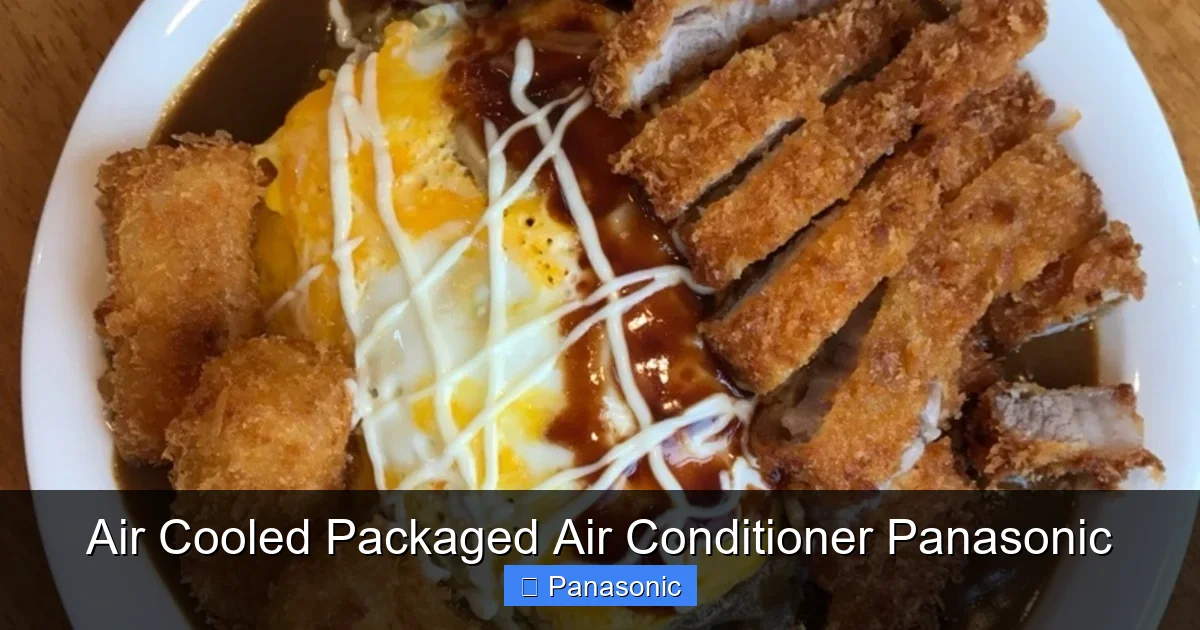 Air Cooled Packaged Air Conditioner Panasonic