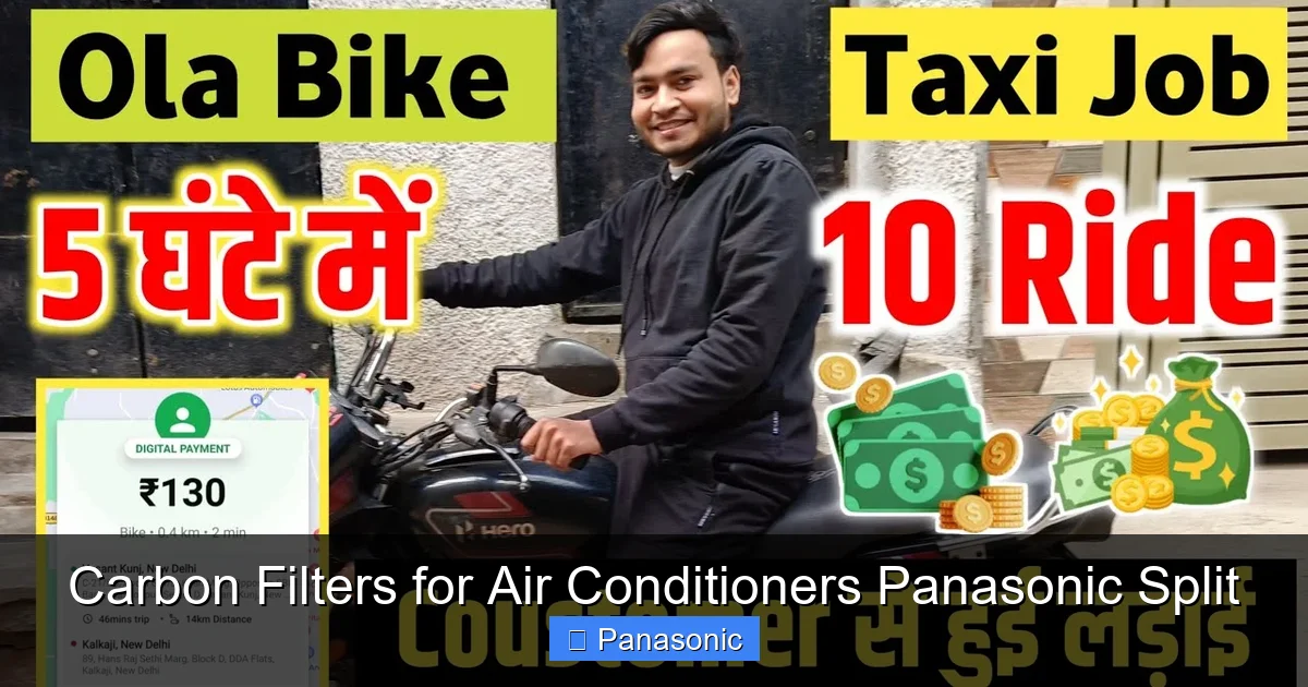 Carbon Filters for Air Conditioners Panasonic Split
