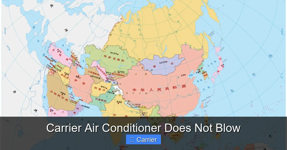 Carrier Air Conditioner Does Not Blow
