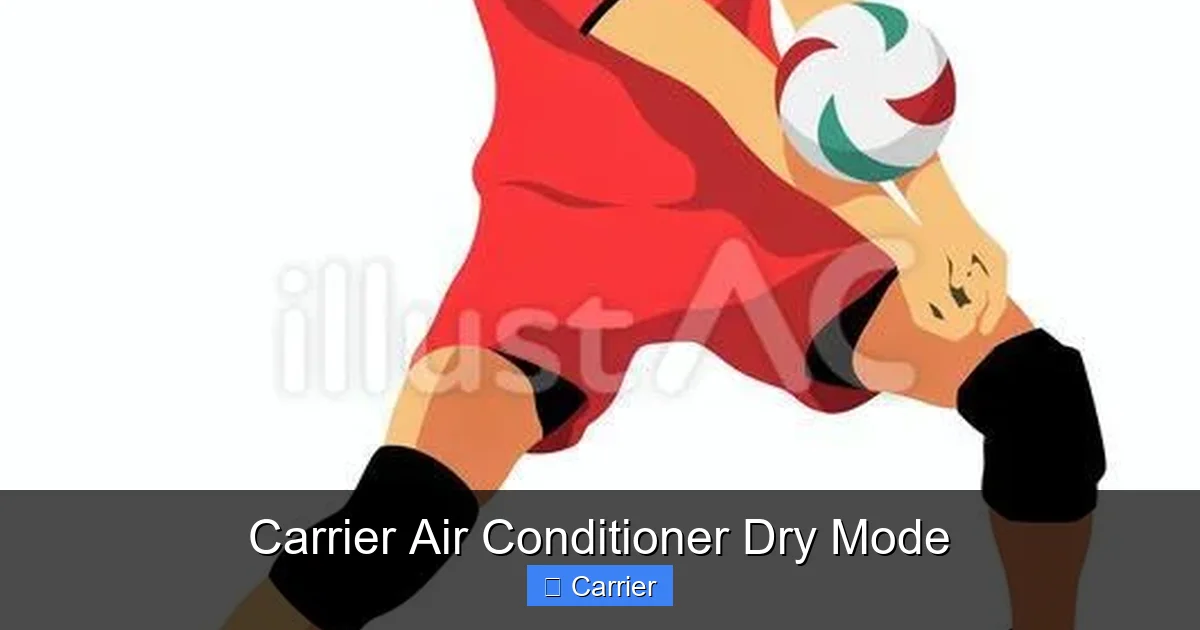 Carrier Air Conditioner Dry Mode