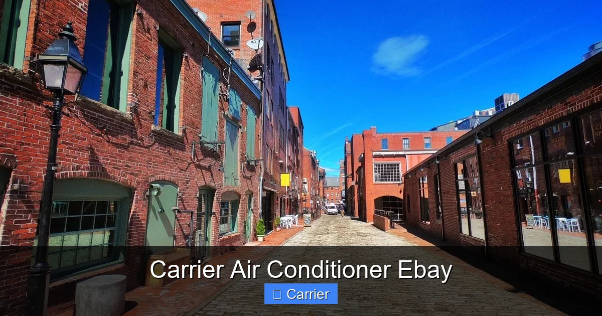 Carrier Air Conditioner Ebay