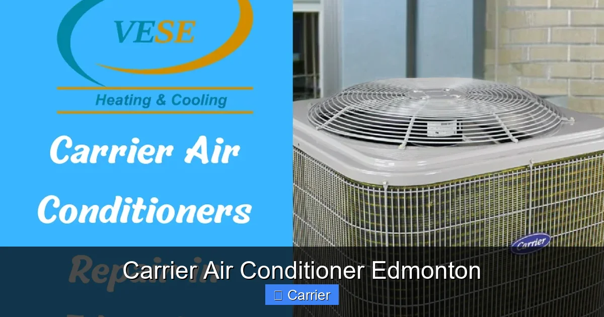 Carrier Air Conditioner Edmonton