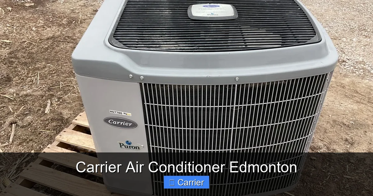 Carrier Air Conditioner Edmonton