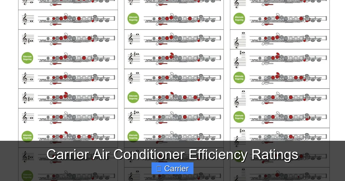 Carrier Air Conditioner Efficiency Ratings