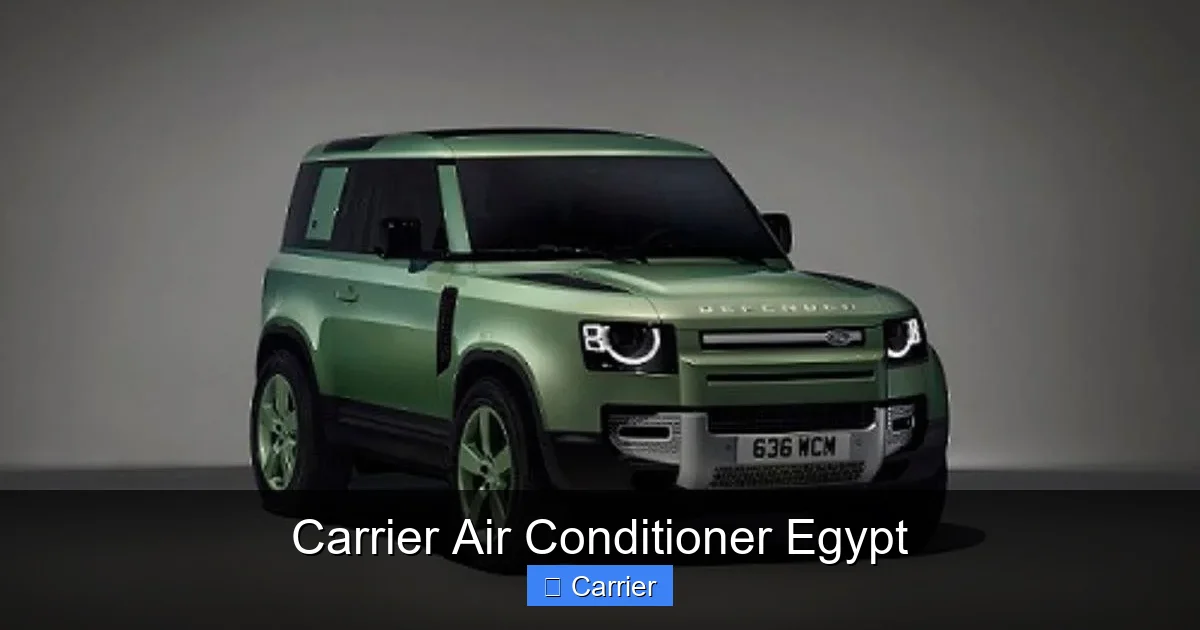 Carrier Air Conditioner Egypt